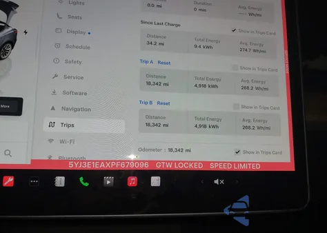 2023 Tesla Model 3 Rear-Wheel Drive from USA, damaged, VIN 5YJ3E1EAXPF679096